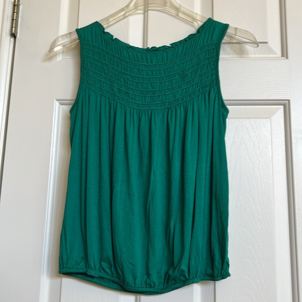 Max Studio green tops
 ( deep green )